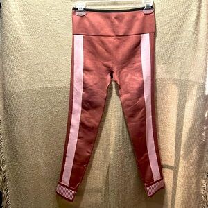 Burgundy Fabletics leggings
